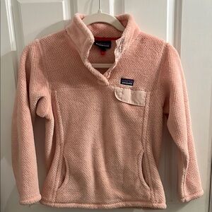 Patagonia Pink Fleece Pullover (Girls)